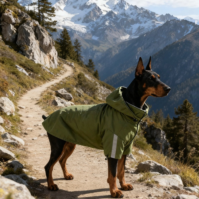 Green Rain Jacket