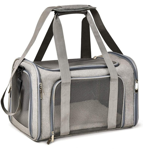 Cat Sling Bag portable crossbody pet bag with breathable mesh and soft design for comfortable travel.