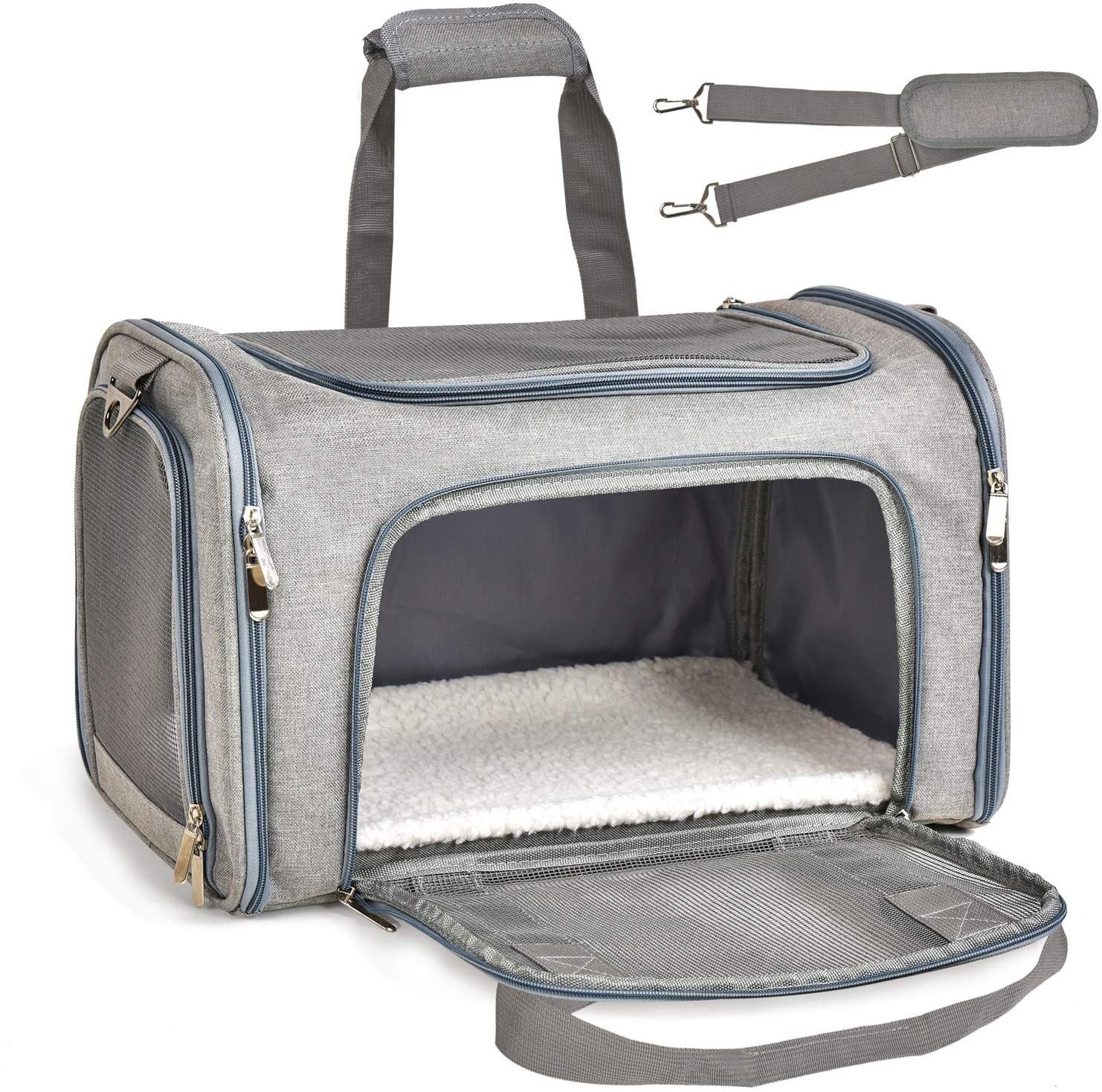 Cat Sling Bag Grey